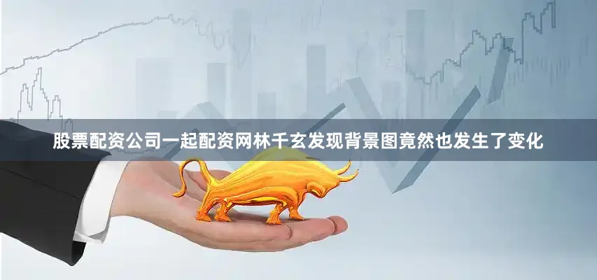 股票配资公司一起配资网林千玄发现背景图竟然也发生了变化
